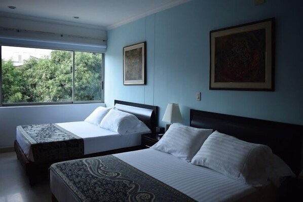 7 slaapkamers, een kluis op de kamer, gratis wifi, beddengoed