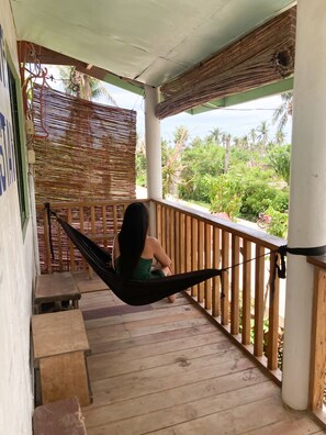 Terrace/patio - Moonlight Homestay (General Luna)