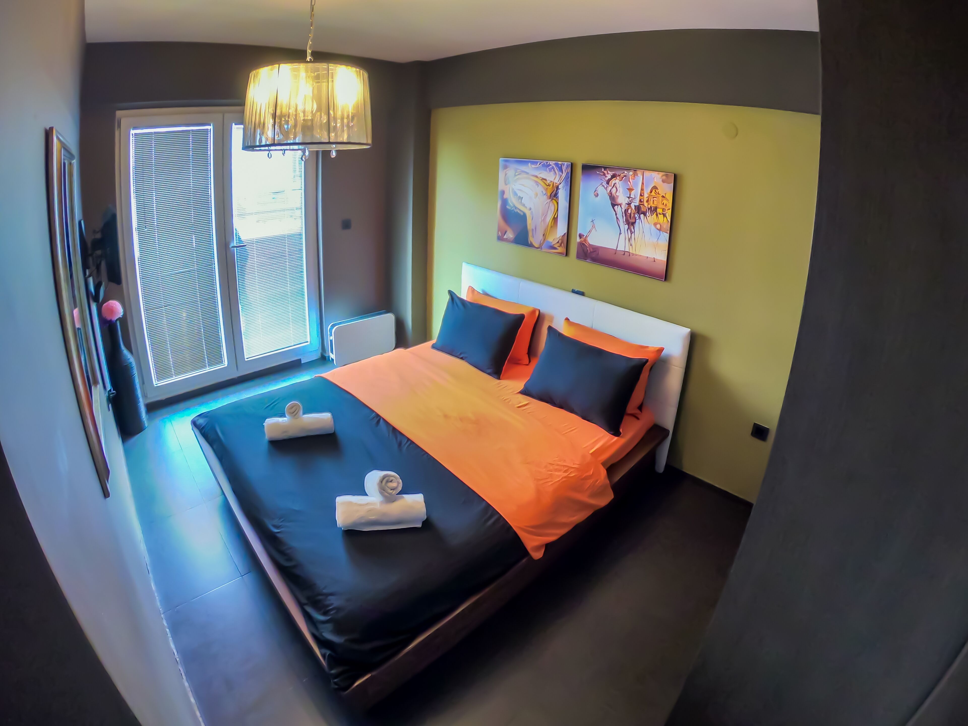 Desk, iron/ironing board, free cots/infant beds, free WiFi