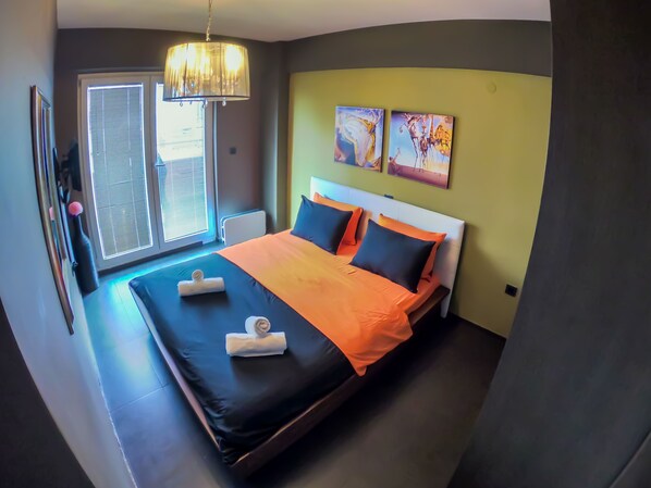 Classic Apartment | Desk, iron/ironing board, free cribs/infant beds, free WiFi - Darni Apartment 2 (Ohrid)