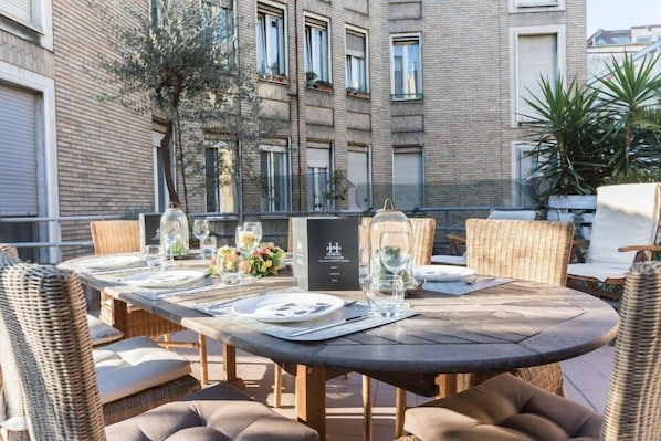 Apartment, 2 Schlafzimmer | Terrasse/Patio