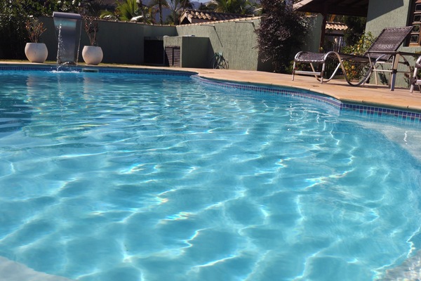piscina própria da casa