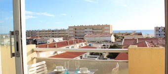 Apartamento para 4 personas con balcón, a 250 m de la playa en Port-la-Nouvelle