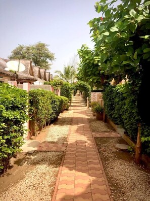 Enceinte de l’hébergement