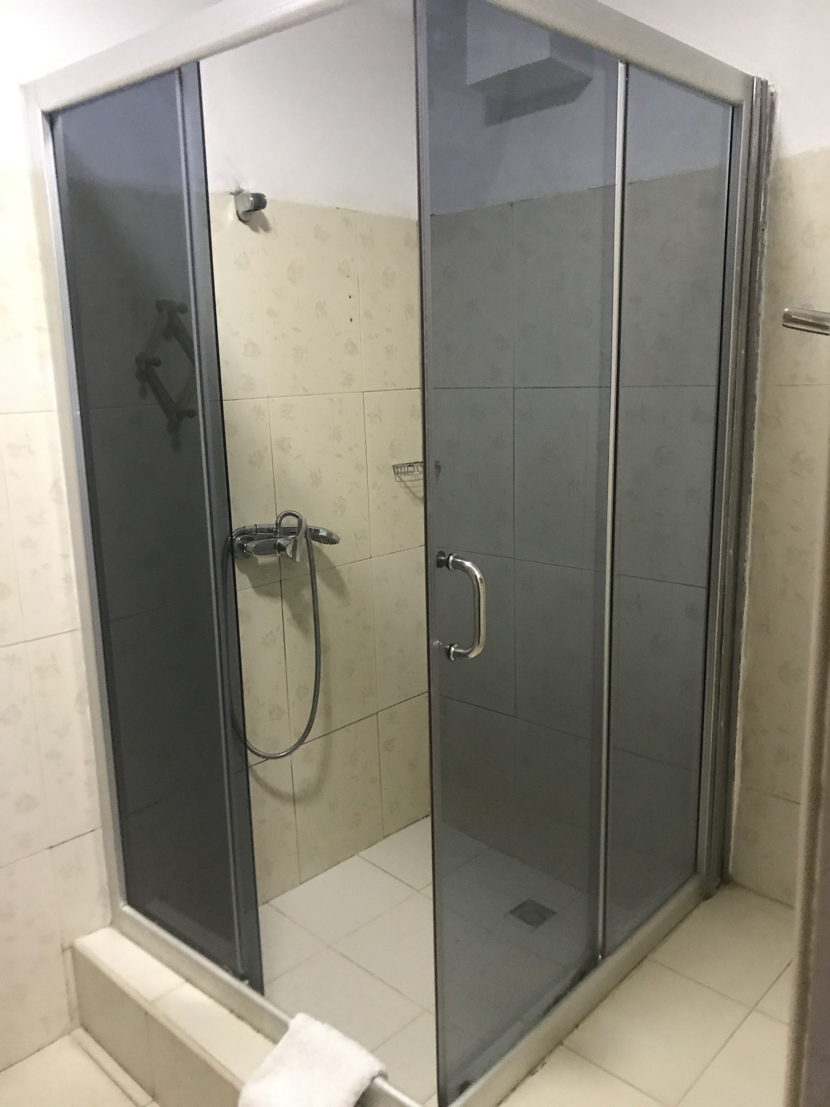 Dusj på badet