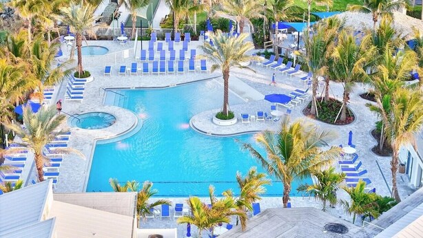 屋外プール、温水プール