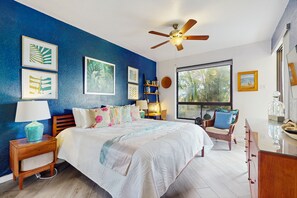 2 slaapkamers, een strijkplank/strijkijzer, wifi, beddengoed