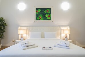 Apartamento luxo, 2 quartos | 2 quartos, ferros/tábuas de passar roupa, berços (sobretaxa)