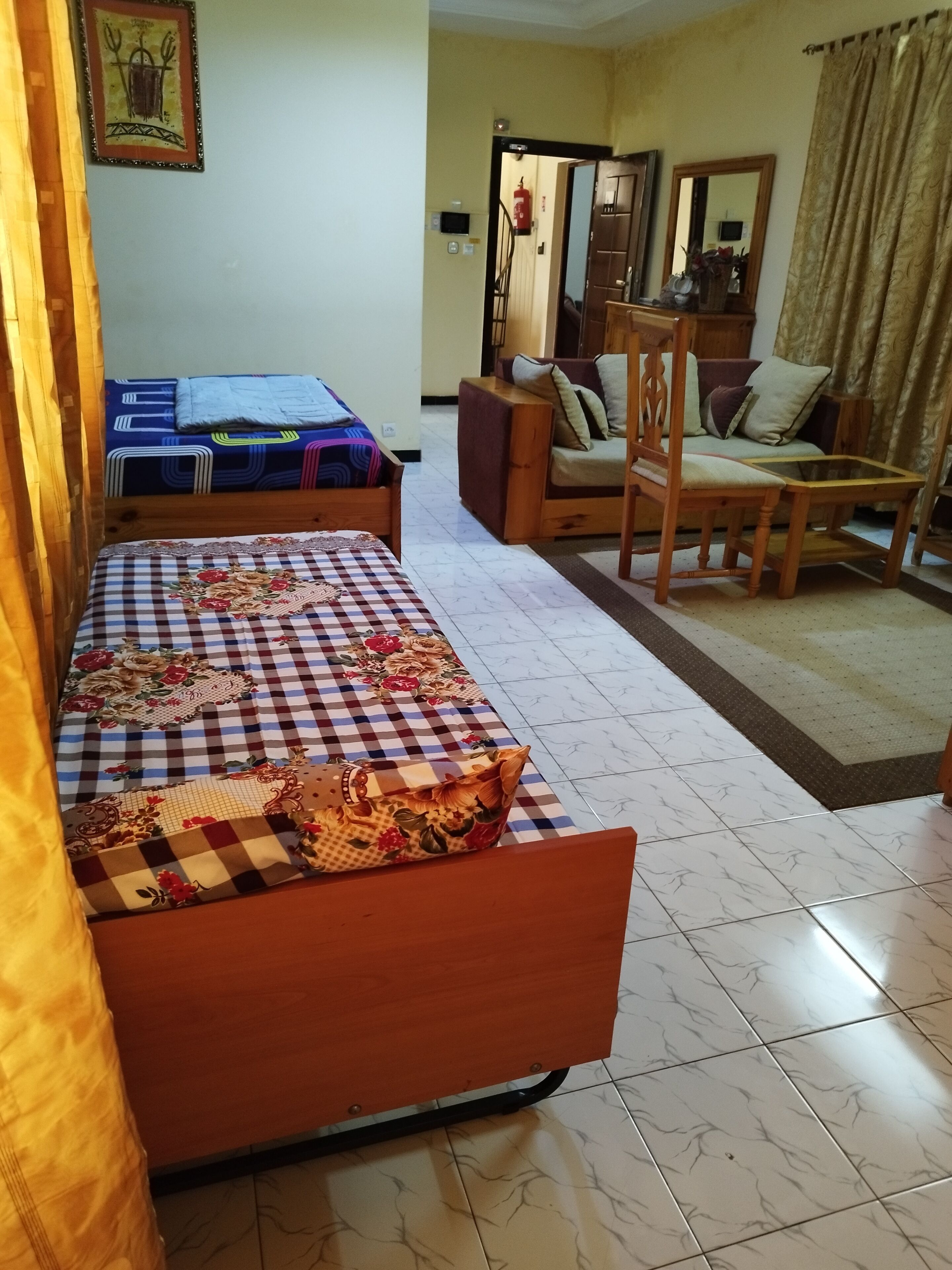 Studio, 1 Tempat Tidur Queen | Didekorasi berbeda-beda dan setrika/meja setrika