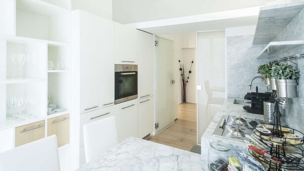 Apartment, 1 Bedroom | Private kitchen | Espresso maker, full-sized fridge, oven, stovetop - Hemeras Boutique House Aparthotel Duomo 7 (Milan)