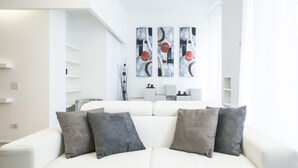 Apartment, 1 Bedroom | Living area | Flat-screen TV - Hemeras Boutique House Aparthotel Duomo 7 (Milan)