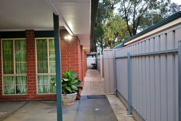 Entrada de la propiedad