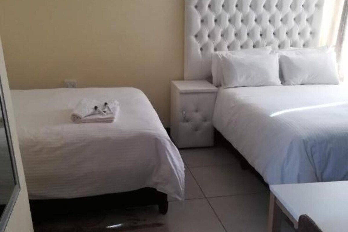 Blackout curtains, iron/ironing board (on request), free WiFi