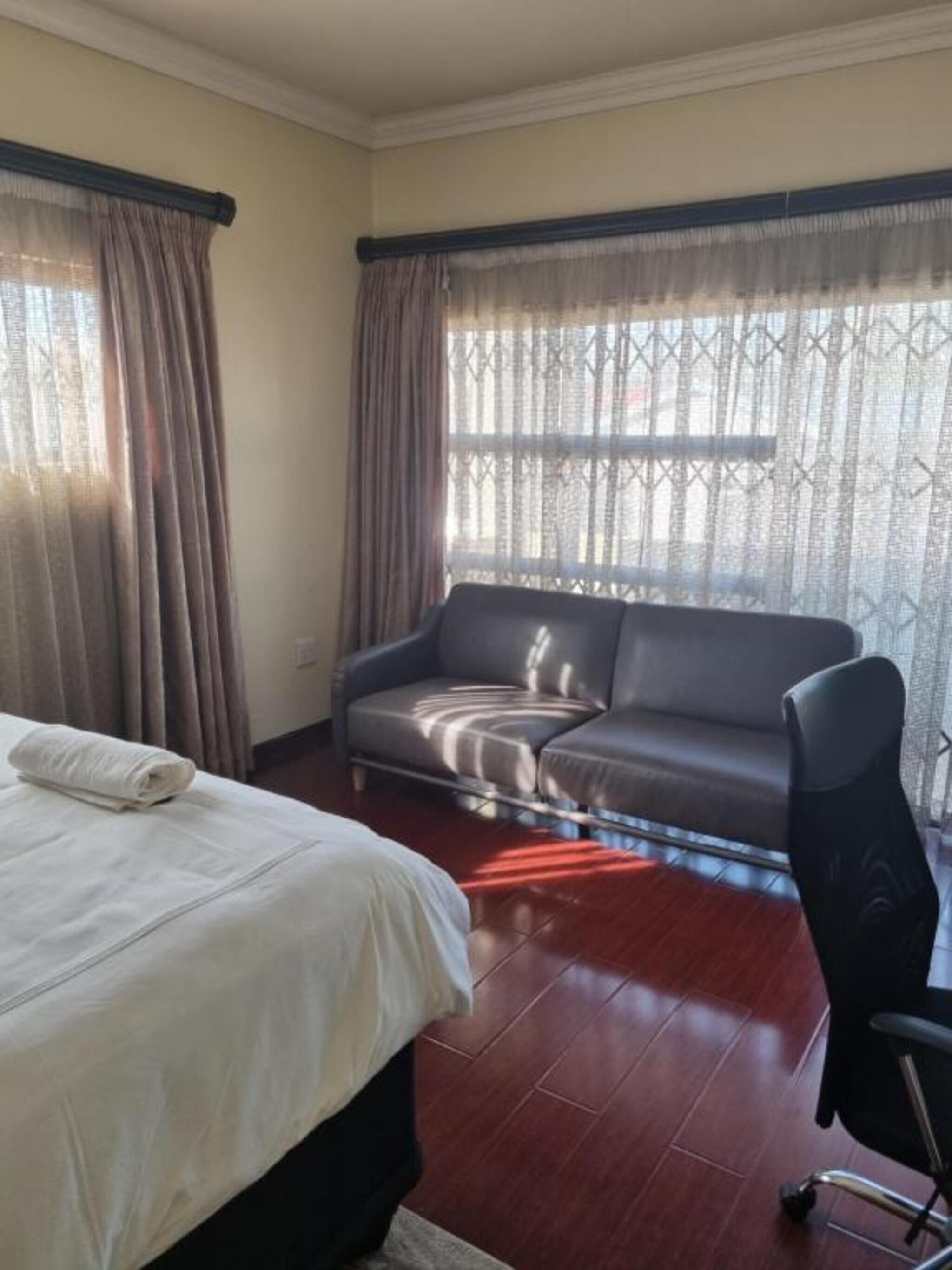 Blackout curtains, iron/ironing board (on request), free WiFi