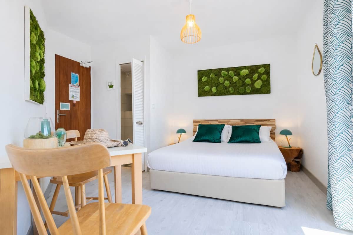 双人房, 阳台, 海景 (végétale) | 特色装修、办公桌、隔音、免费 WiFi