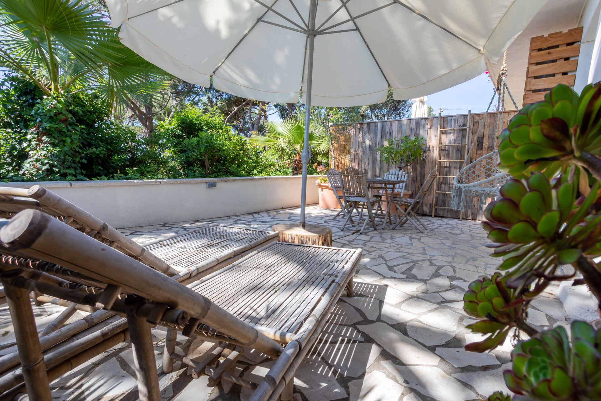 family double room, kitchenette (garden) | terrace/patio