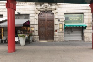 Entrée de l’hébergement