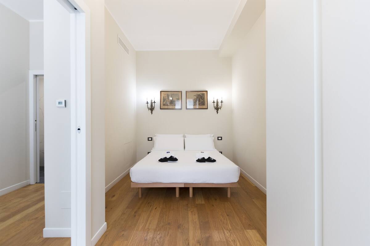 Apartment, 1 Schlafzimmer (Cadorna) | Individuell eingerichtet, Schreibtisch, Bügeleisen/Bügelbrett