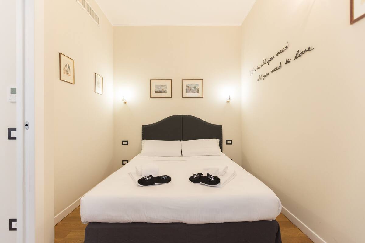 Apartment, 1 Schlafzimmer (Cadorna II) | Individuell eingerichtet, Schreibtisch, Bügeleisen/Bügelbrett