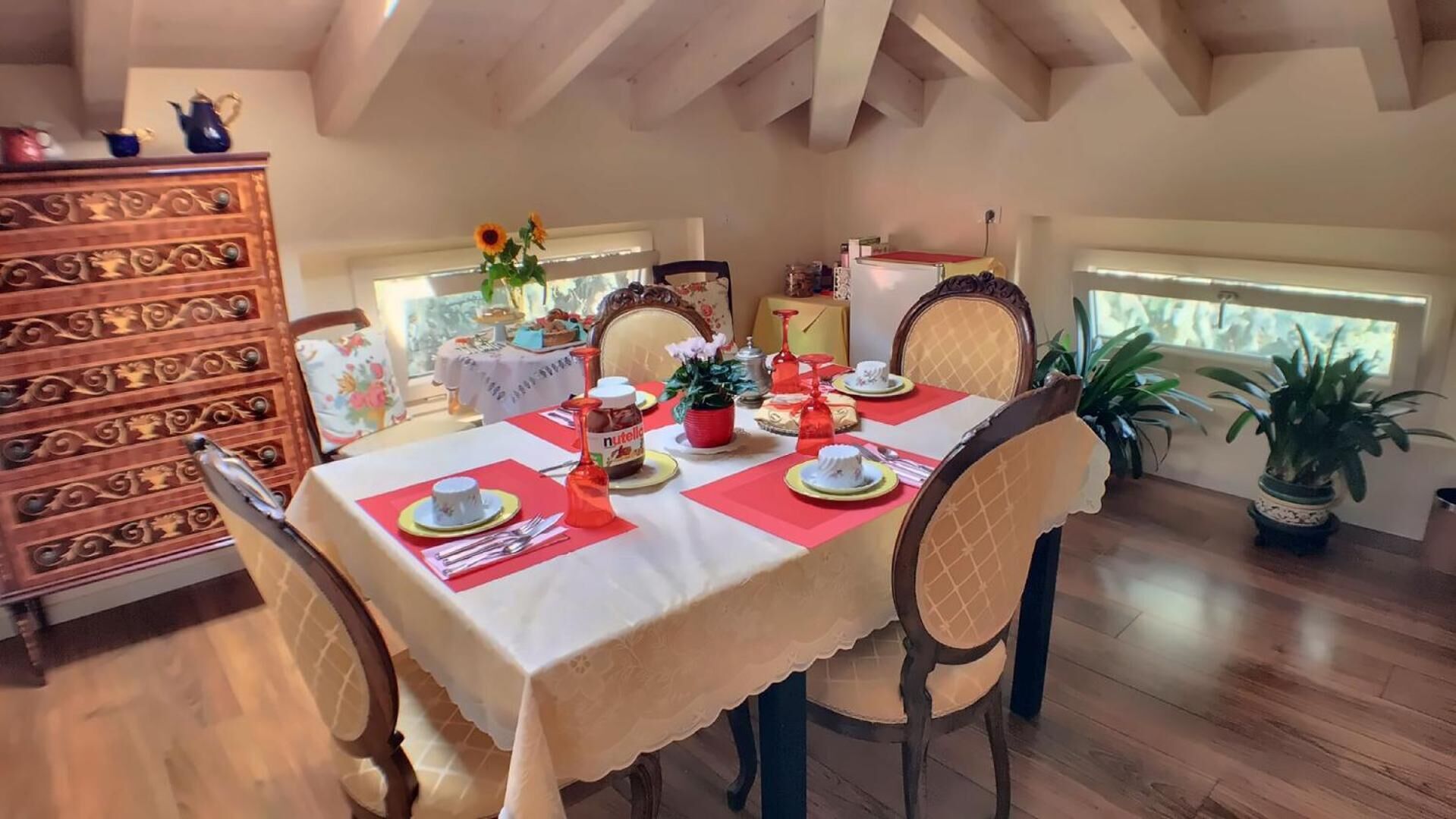 Daily local cuisine breakfast (EUR 5 per person)