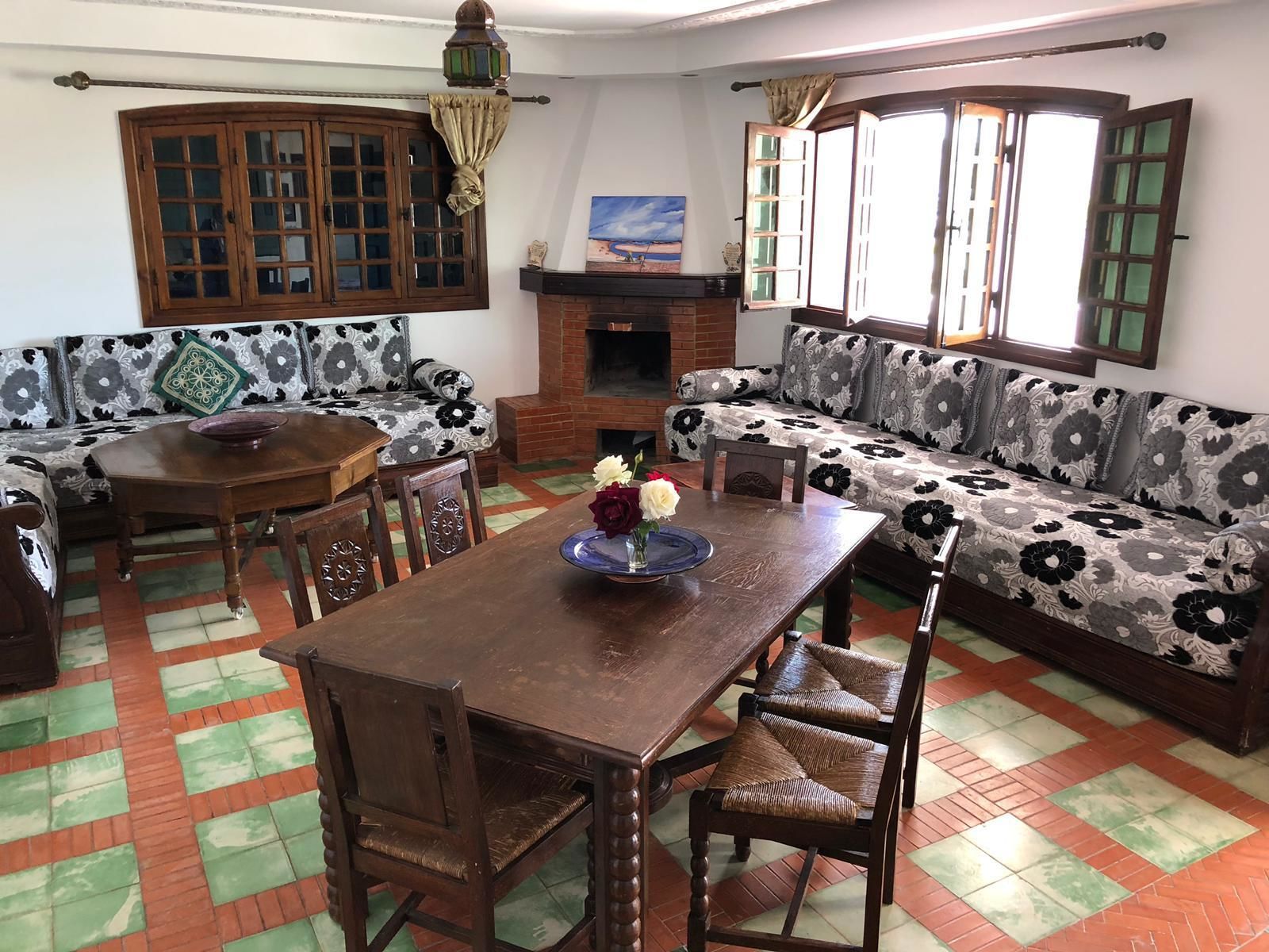 Villa | Living area | Flat-screen TV