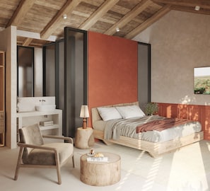 Suite estándar, en edificio contiguo | Ropa de cama de alta calidad, edredón y artículos del minibar gratis