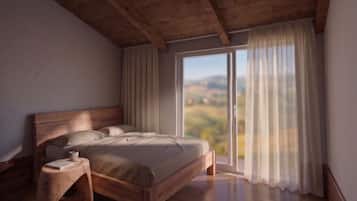 Premium bedding, down duvets, free minibar items, in-room safe