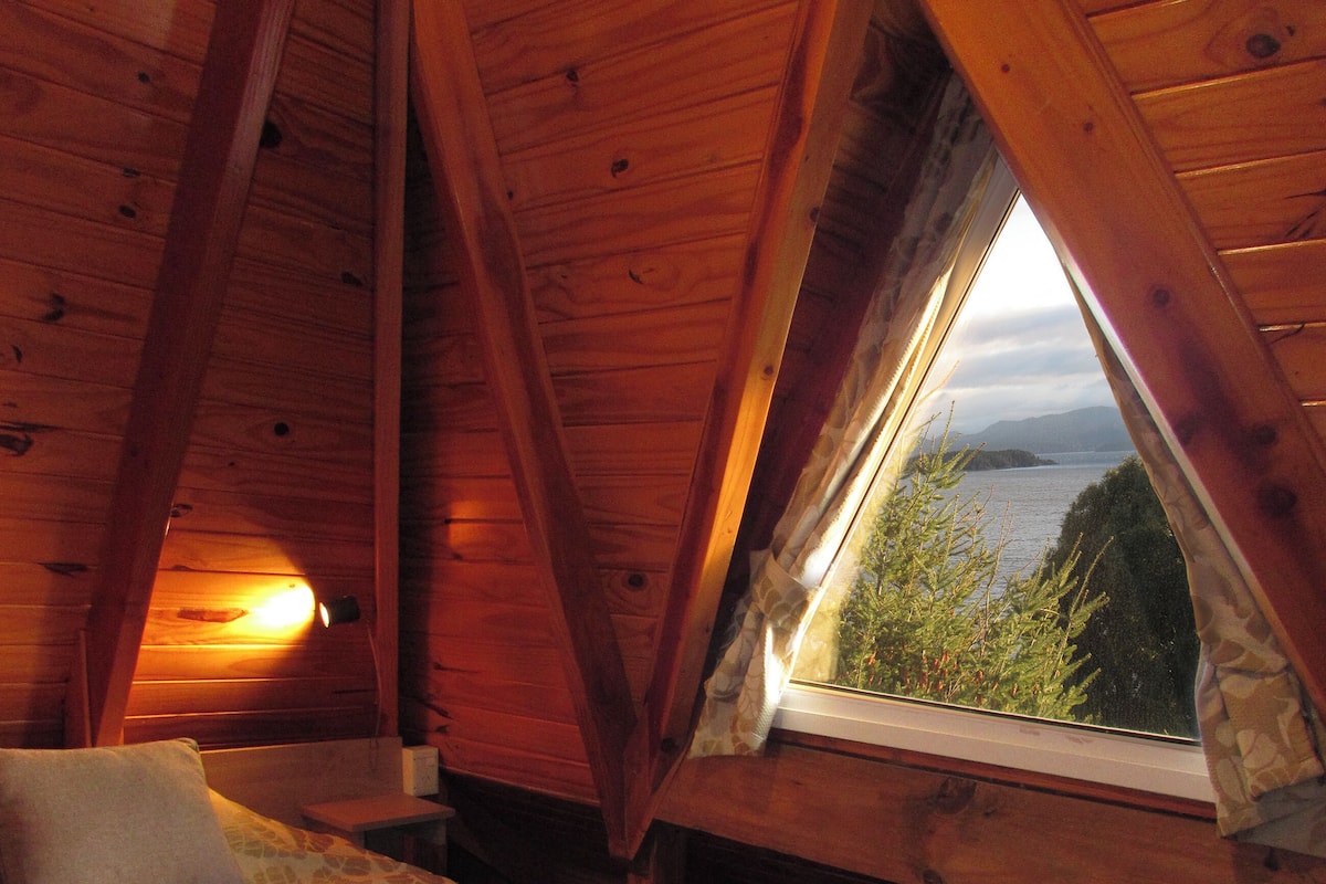 Dúplex panorámico, 1 cama de matrimonio, vistas al lago | Vistas al lago