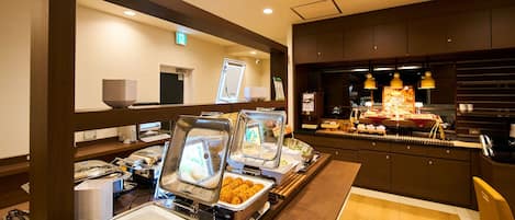 Breakfast buffet