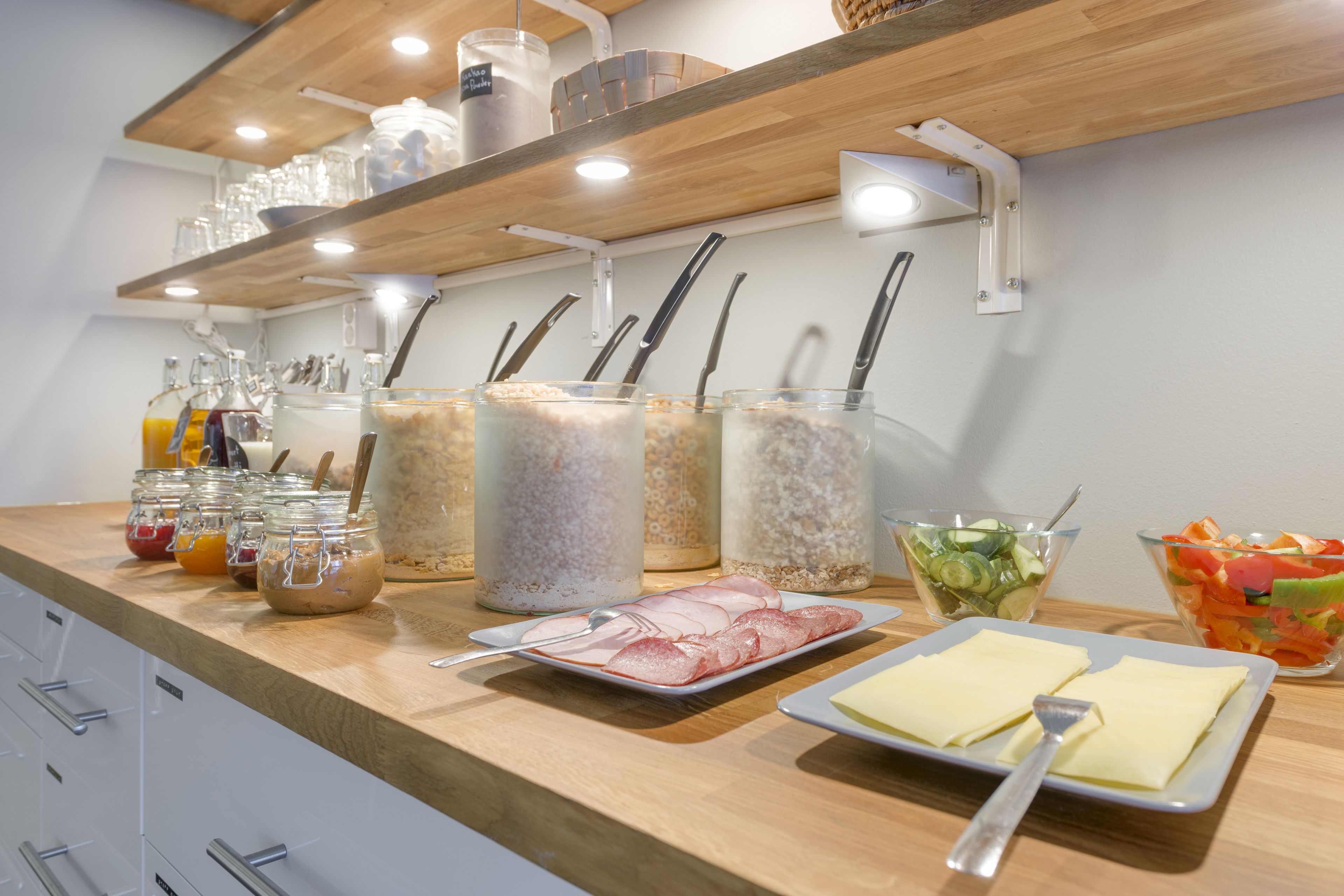 Daily continental breakfast for a fee