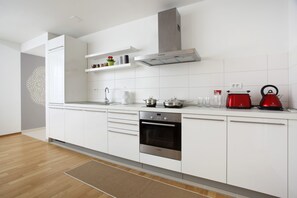 Apartment, 1 Bedroom (Ankora) | Private kitchen | Fridge, microwave, stovetop, dishwasher - Luxury Apartments Leone (Split)