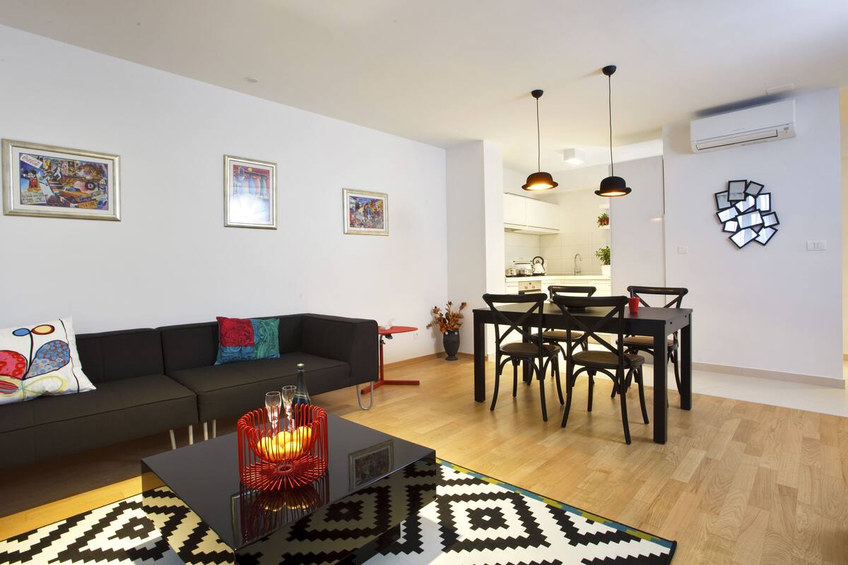 Apartment, 2 Bedrooms (Baketina) | Living area | Flat-screen TV