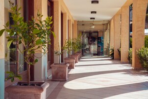 Interior entrance