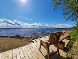 Private beach