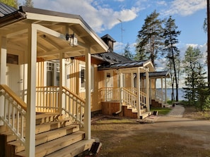 Standard Double Room, Courtyard View | Individually decorated, free WiFi, bed sheets - B&B Taipaleenniemi (Savonlinna)