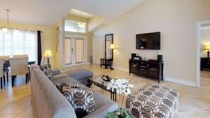 House (3513 SW 29th Ave) | Living room | Flat-screen TV - 3513 SW 29th Ave (Cape Coral)