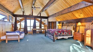 5 bedrooms, iron/ironing board, travel cot, WiFi