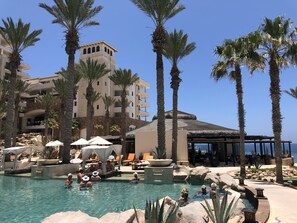 Outdoor pool - Grand Solmar Luxury Resort for the ultimate in comfort and pampering (Cabo San Lucas)