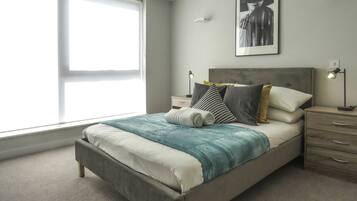 Business-Apartment, Mehrere Betten