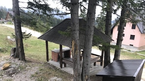 Aire de pique-nique/barbecue