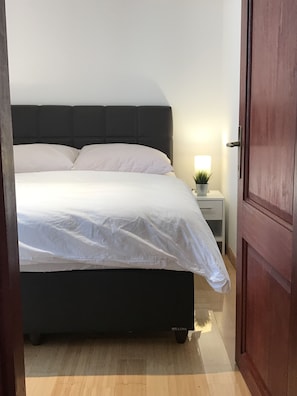 Departamento, balcón | 1 habitación, wifi gratis y ropa de cama