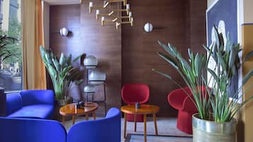 Sala de estar en el lobby