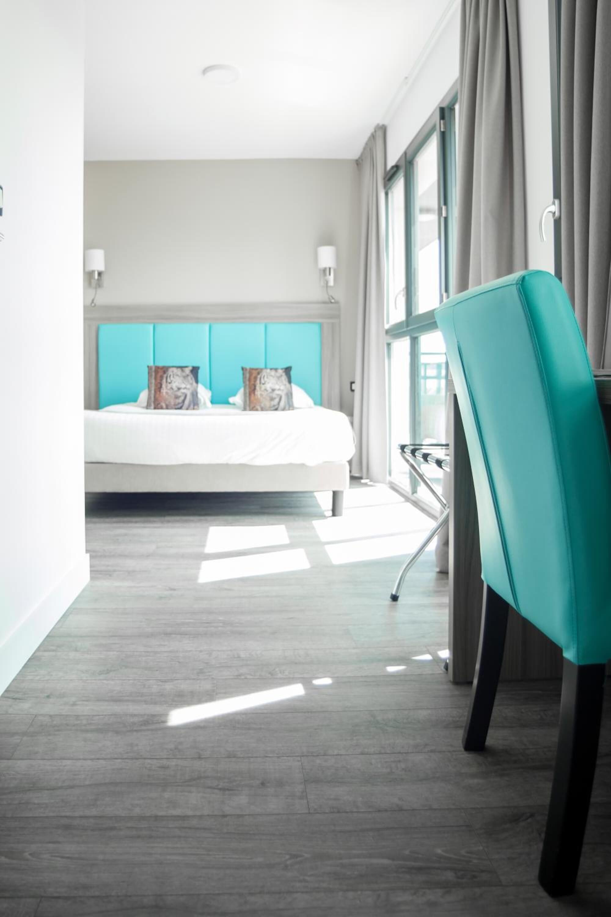 1 bedroom, premium bedding, individually decorated