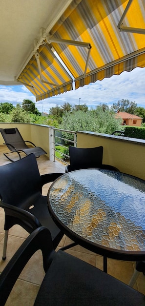 Apartment, Balcony, Pool View | Balcony view - Sunny Estate (Nin)