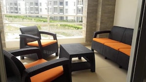 Apartemen Keluarga, 2 kamar tidur | Area keluarga