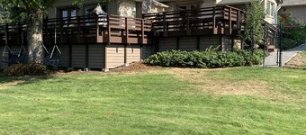 Strandhaus an der Bucht