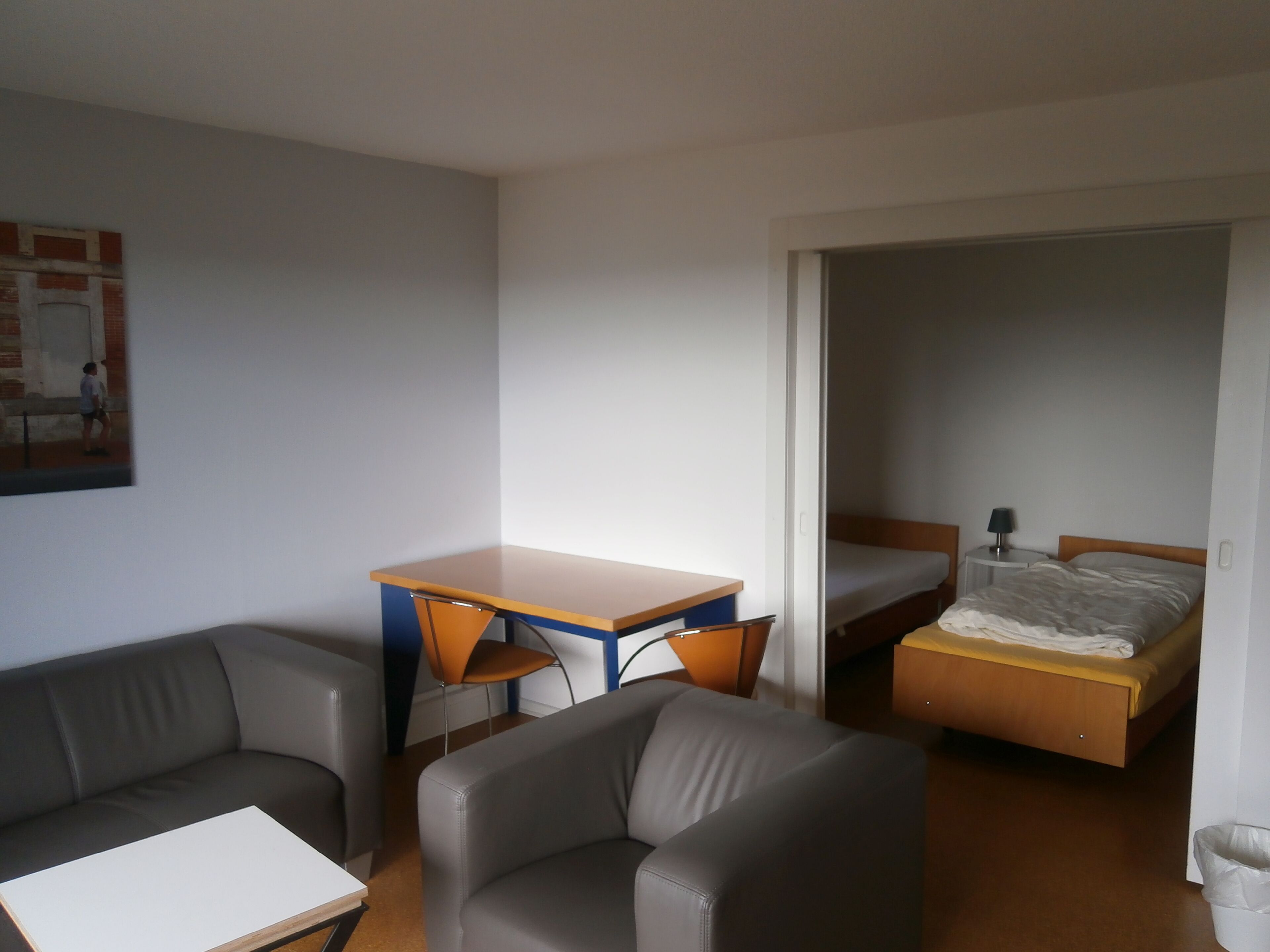 1 chambre, bureau, Wi-Fi gratuit, draps fournis