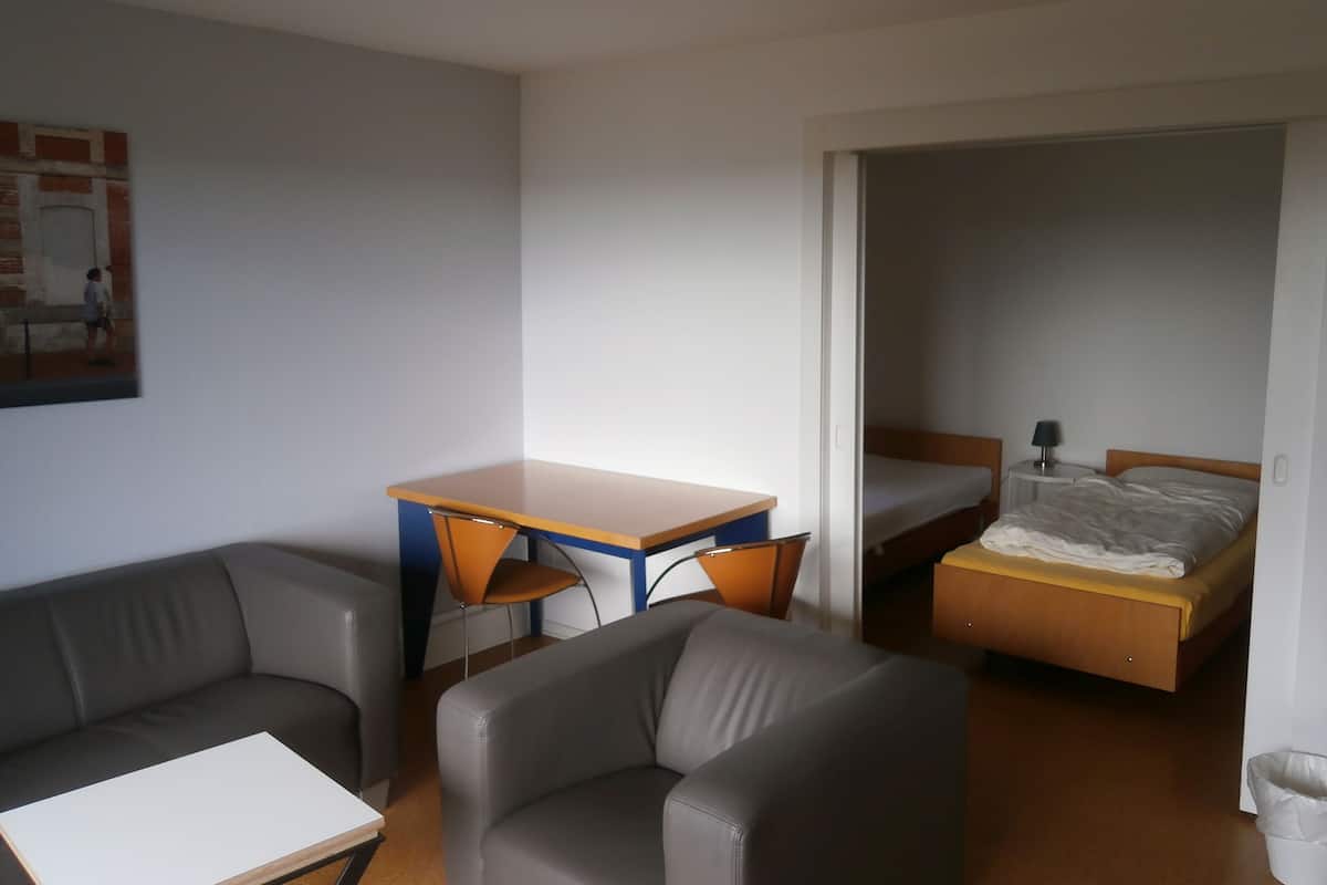 1 habitación, escritorio, wifi gratis y ropa de cama
