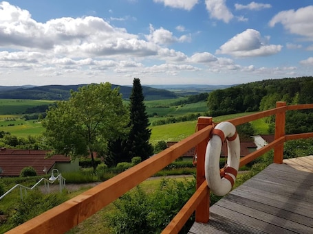 Balcony. Gästehaus Einbecker Sonnenberg