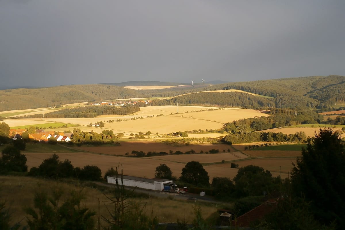Vista dalla camera